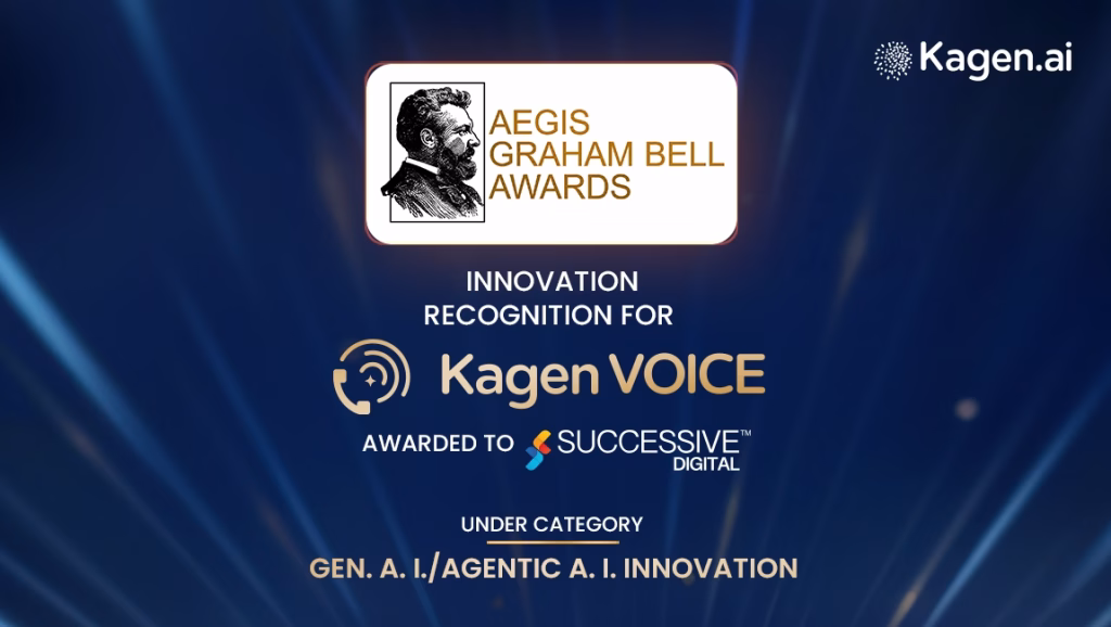 Kagen.ai Marks AI Innovation Recognition at the 17th Aegis Graham Bell Award